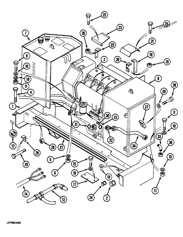 miller bobcat 225g parts diagram