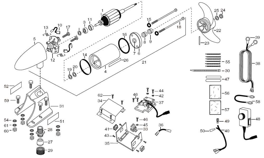 trolling motor parts diagram