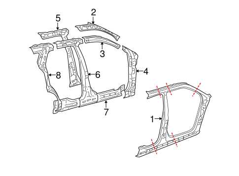 ford freestyle parts diagram