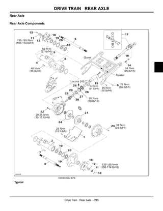 john deere buck 500 parts diagram