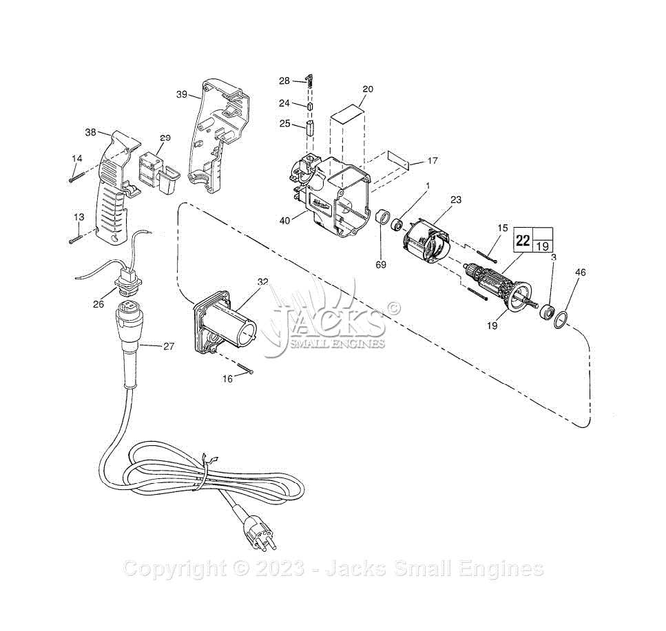 hammer parts diagram