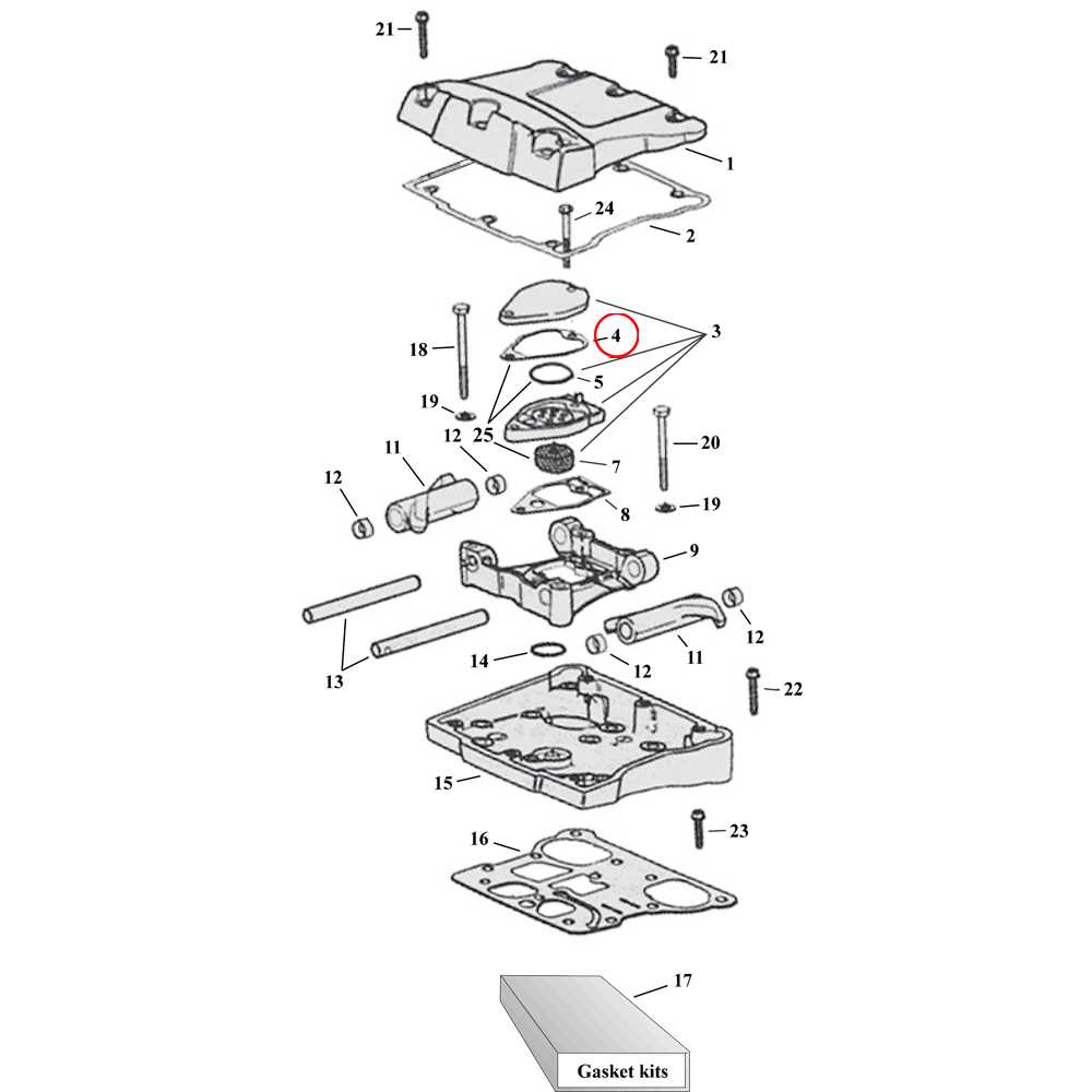 harley evo engine parts diagram