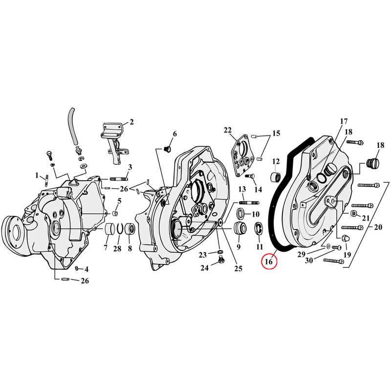 harley exploded parts diagram