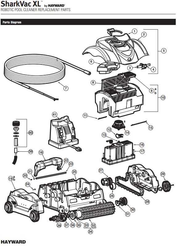 hayward pool light parts diagram