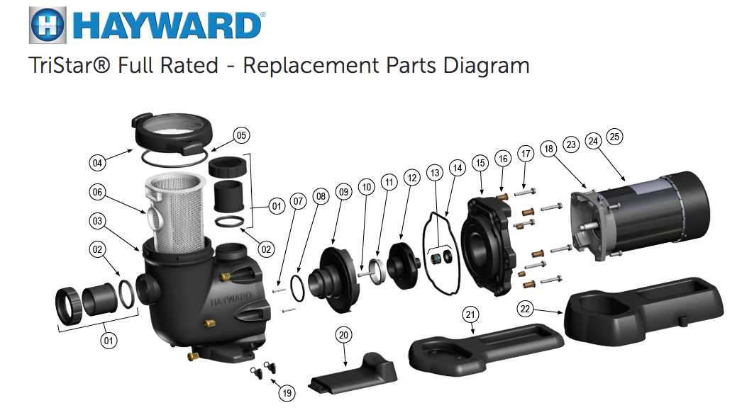 hayward sp0714t parts diagram