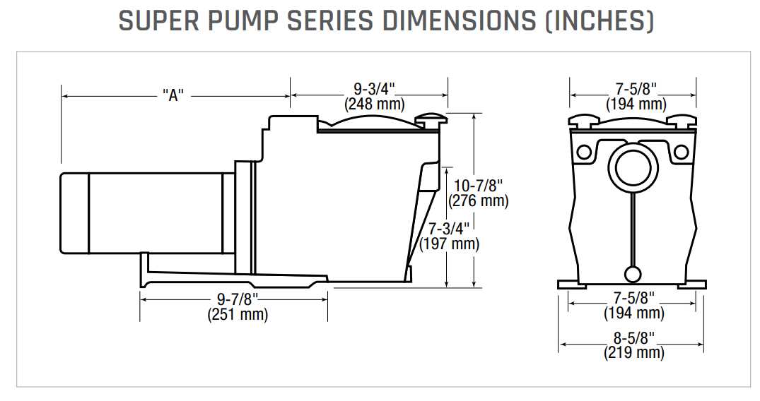 hayward super pump 1.5 hp parts diagram