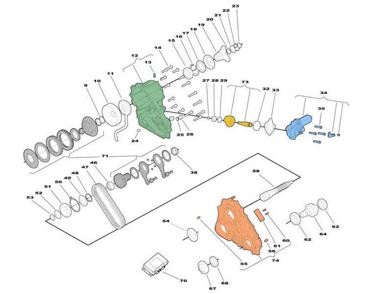 aaa 8.7ga12 pump parts diagram