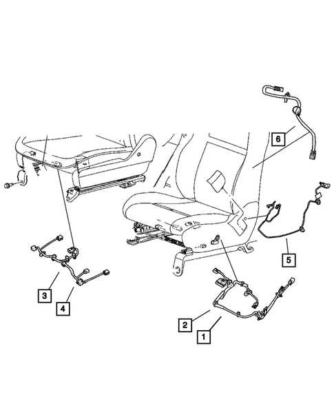 dodge grand caravan body parts diagram