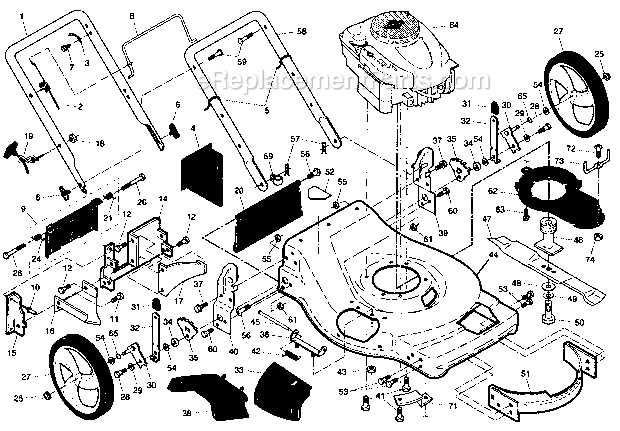 troy bilt tb240 parts diagram