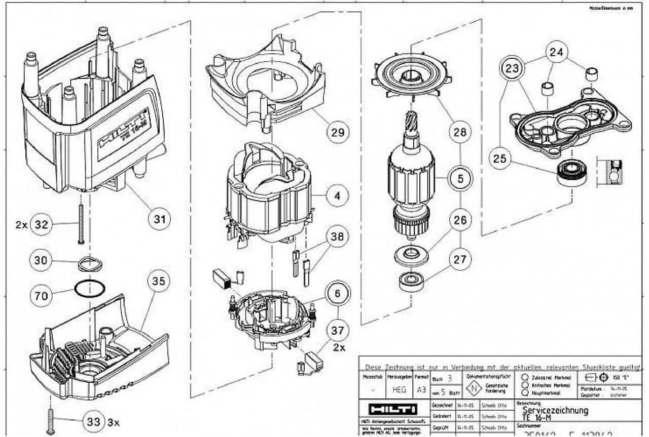 hilti dsh 700 x parts diagram