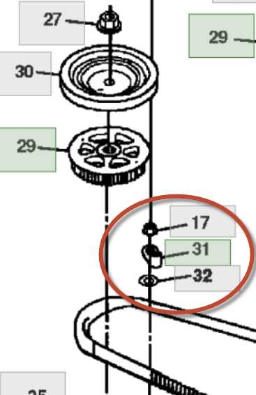 john deere freedom 42 mulching deck parts diagram