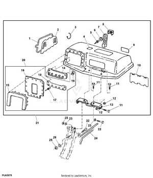 john deere power flow bagger parts diagram