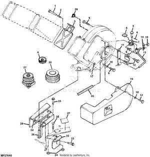 john deere lx176 parts diagram