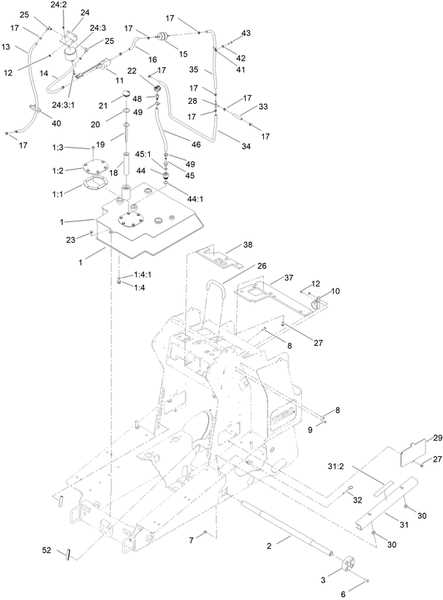 toro dingo parts diagram