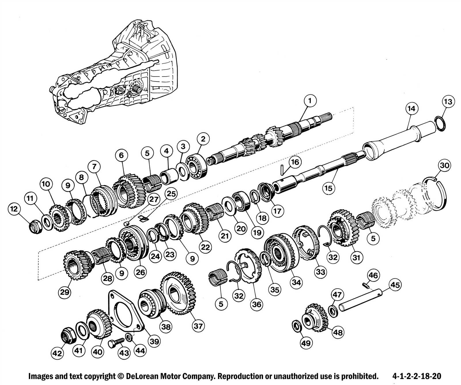 4l60e transmission parts diagram