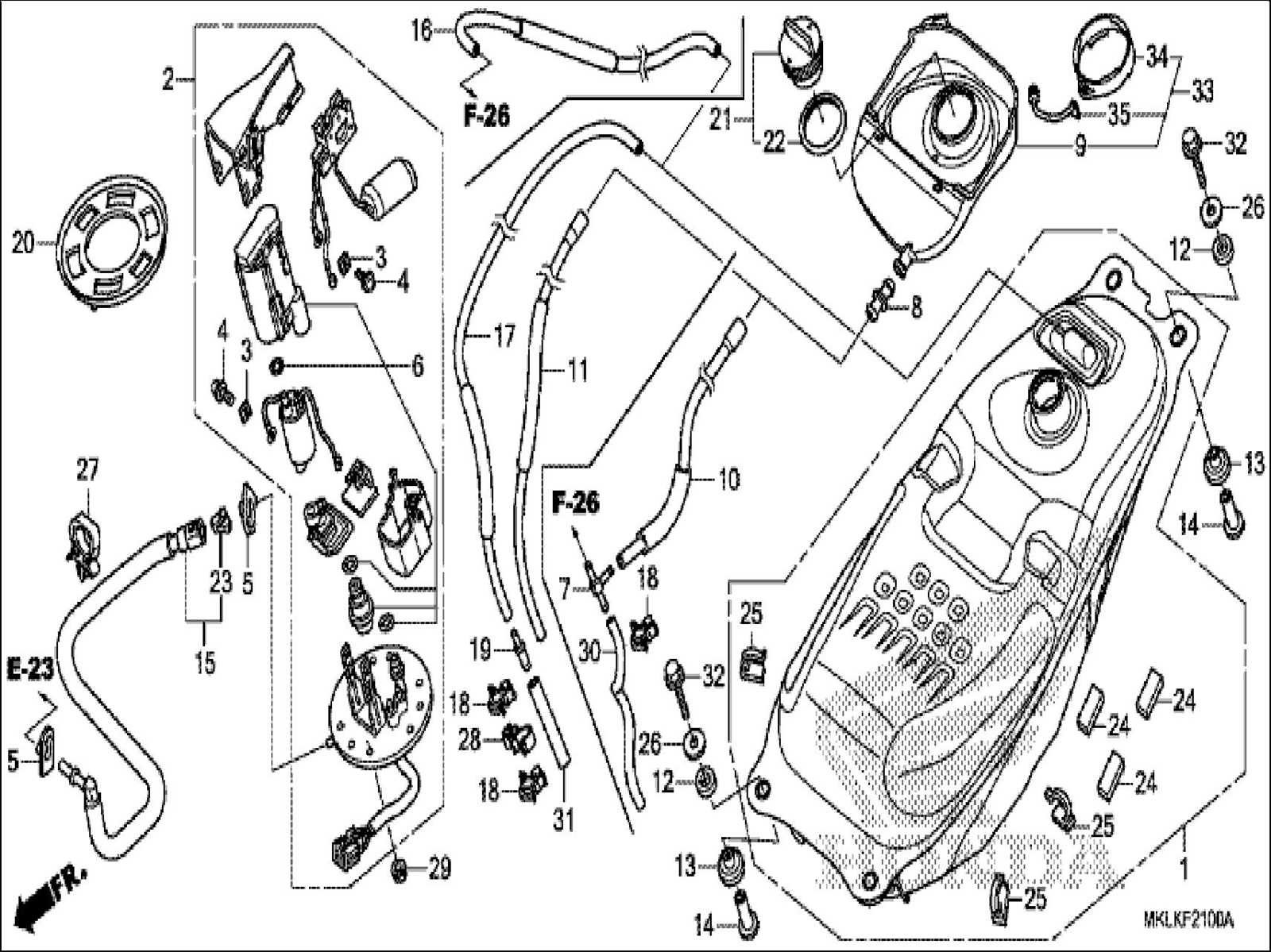 honda metropolitan parts diagram