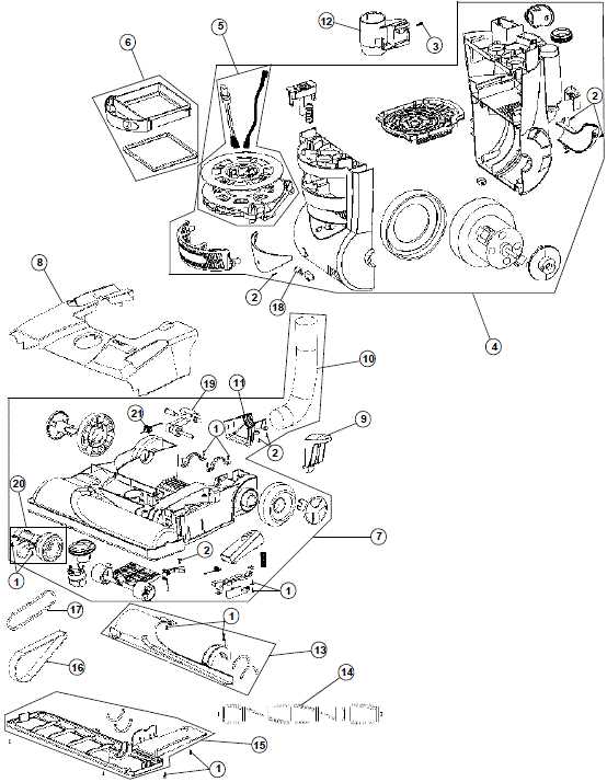 hoover uh72400 parts diagram