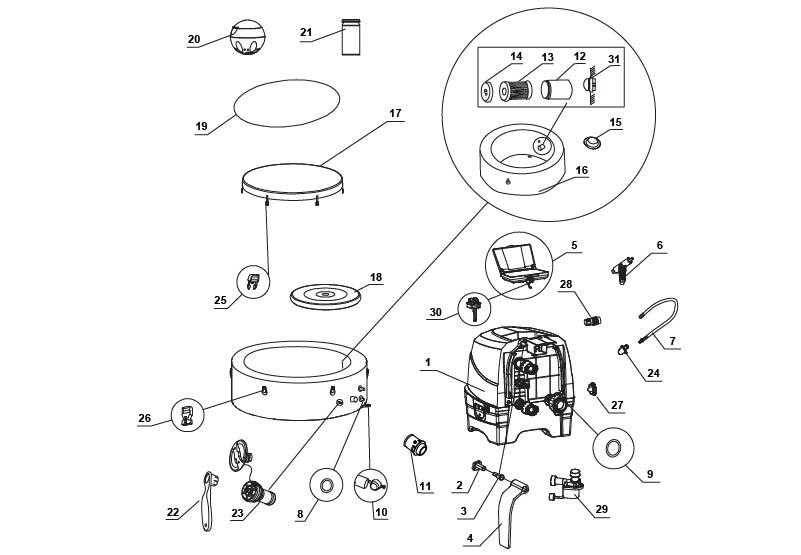 hot tub parts diagram