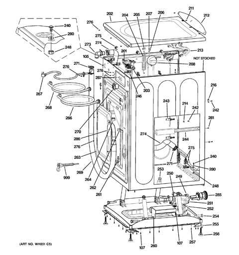 duet washer parts diagram