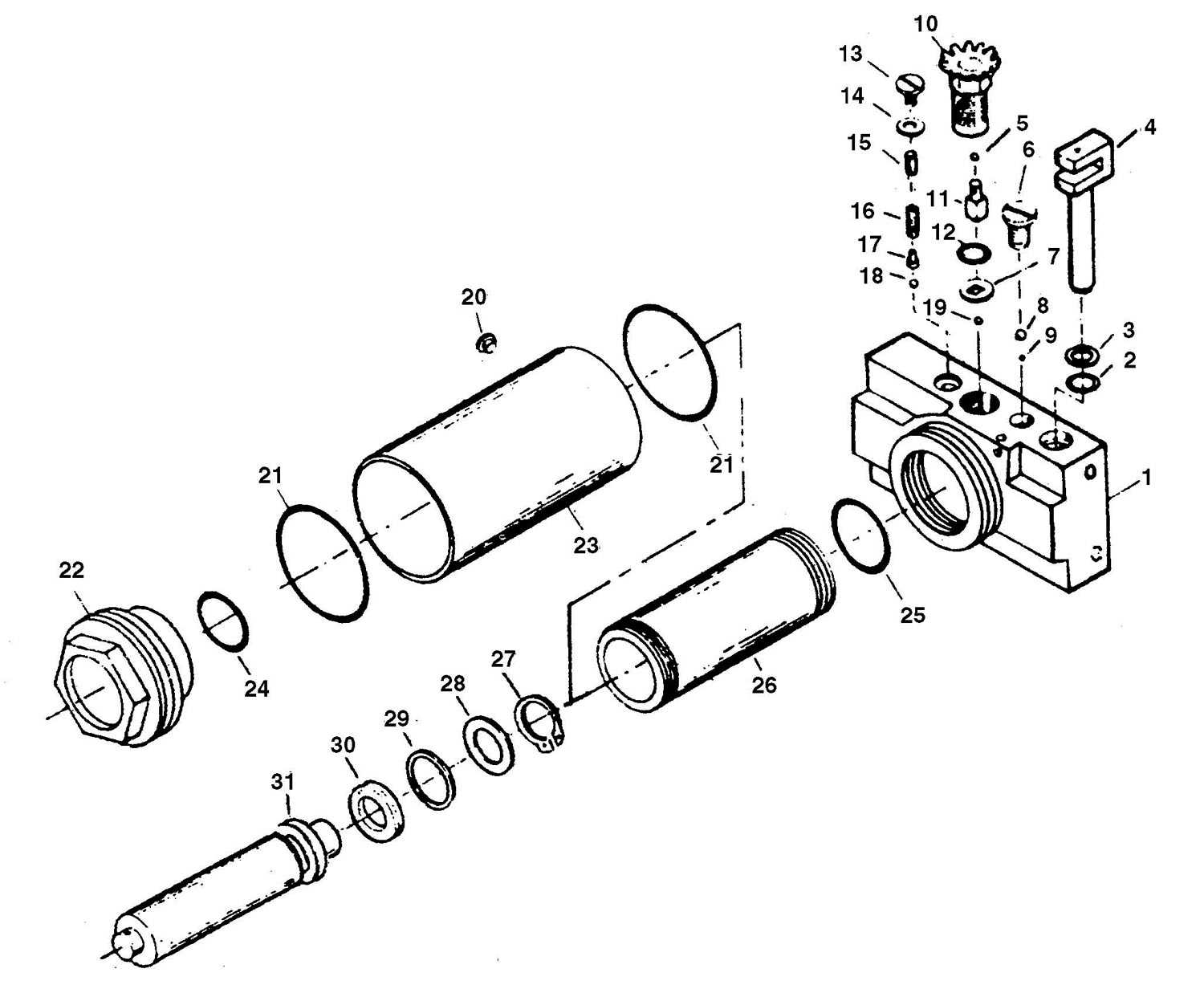 2 ton hydraulic floor jack parts diagram