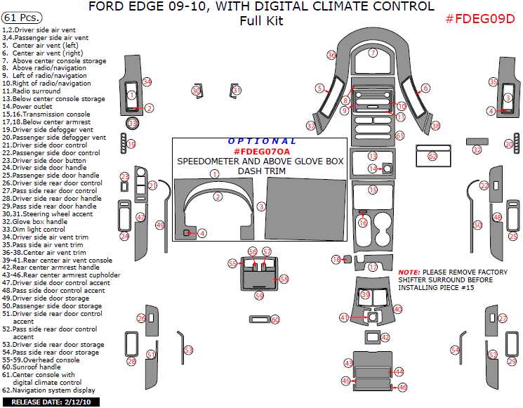 ford edge parts diagram