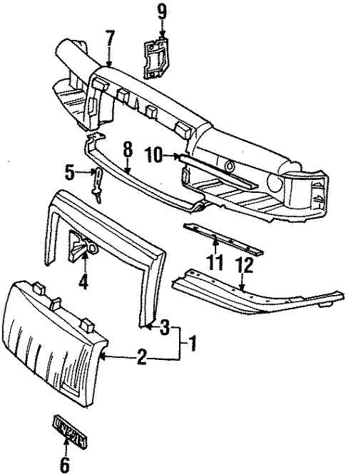 lincoln town car parts diagram