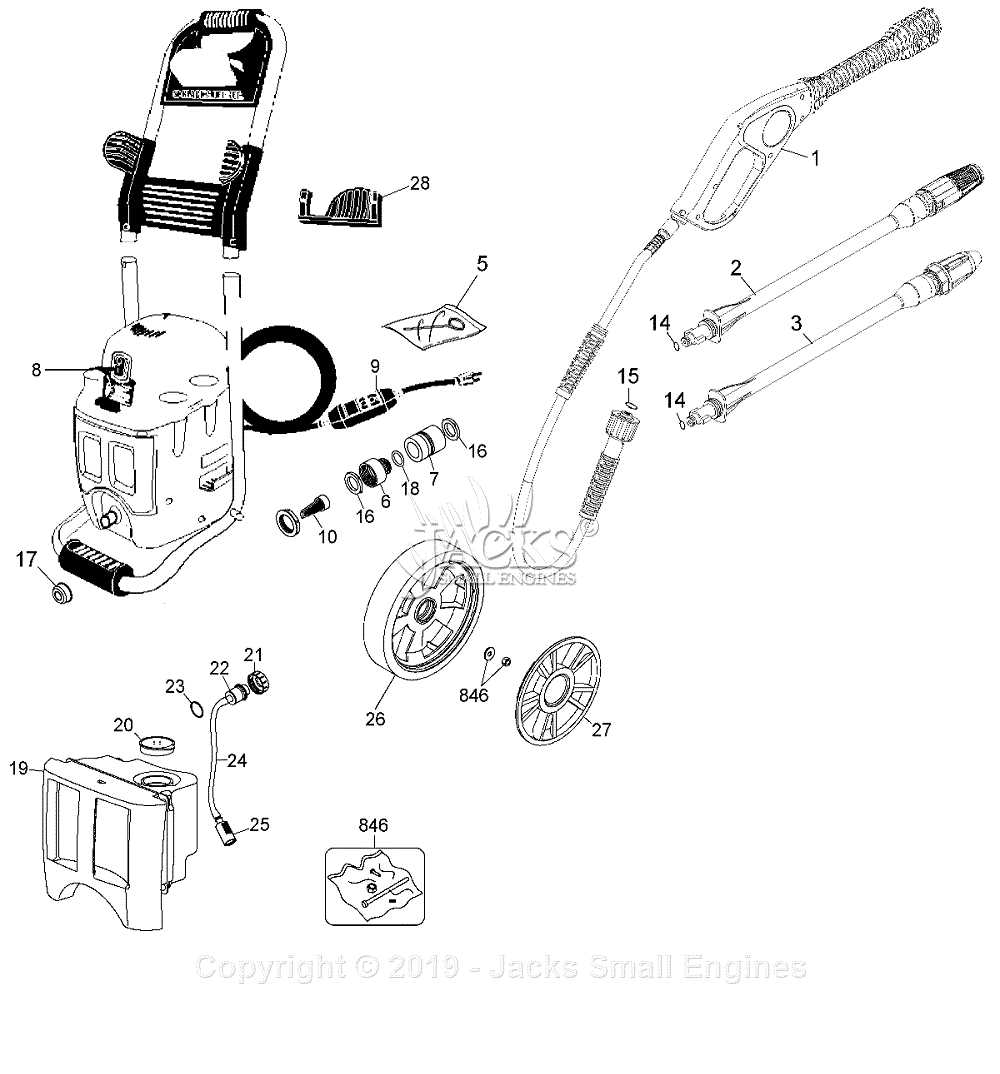 husky pressure washer parts diagram