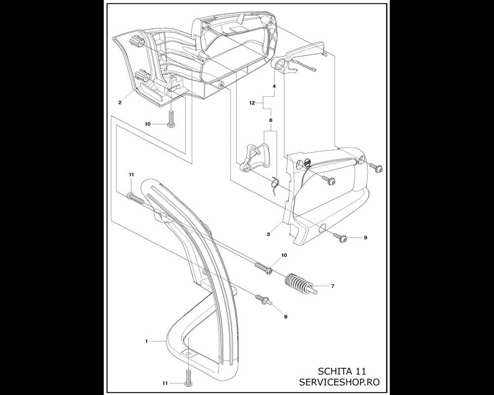 husqvarna 120 mark ii parts diagram