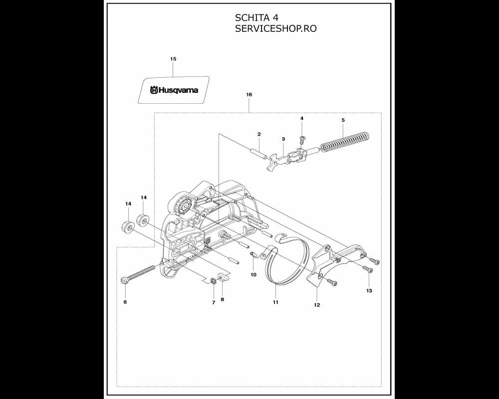 husqvarna 120 mark ii parts diagram