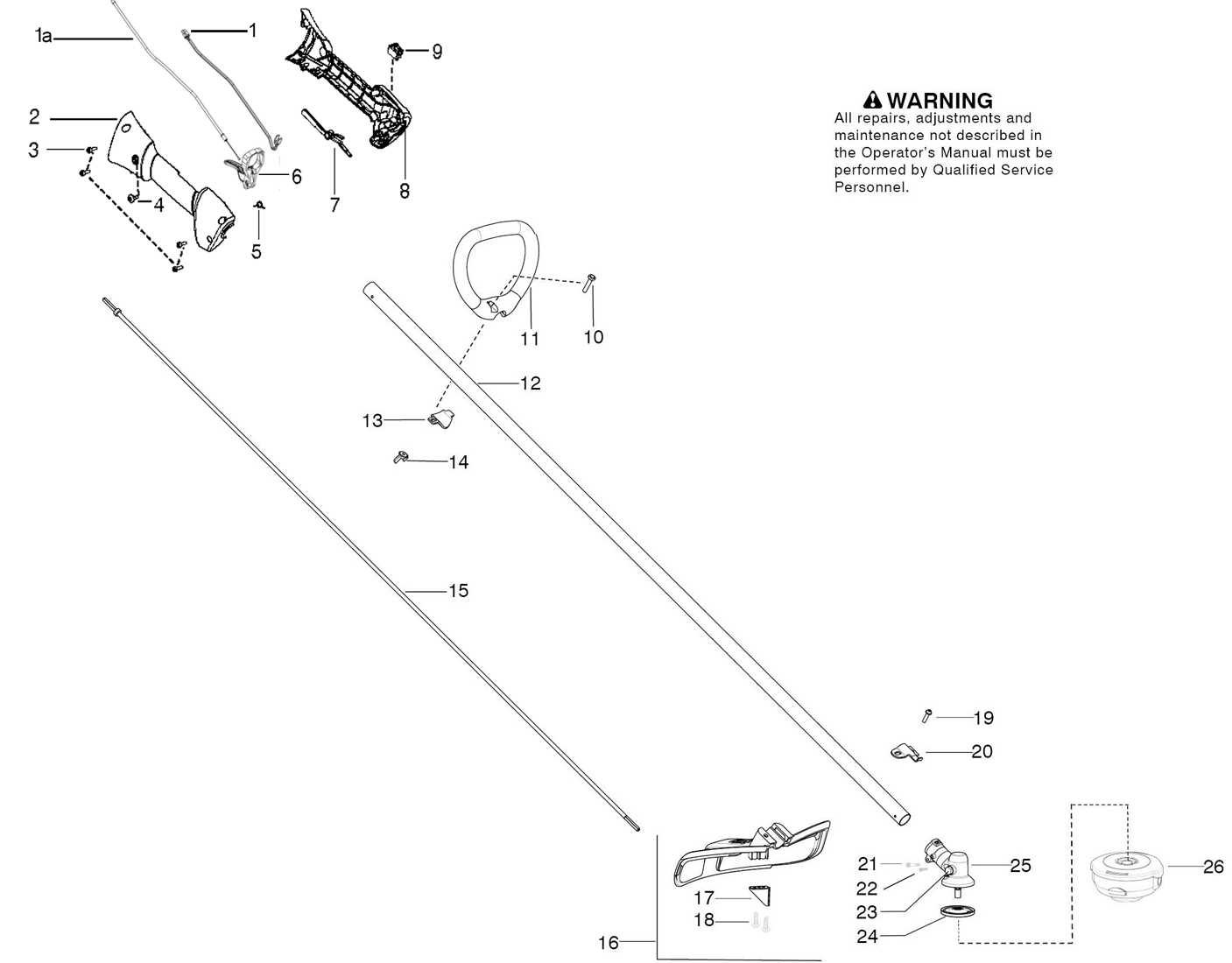 husqvarna 129l parts diagram