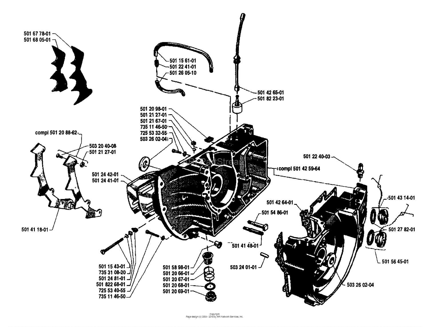 husqvarna 775ex parts diagram