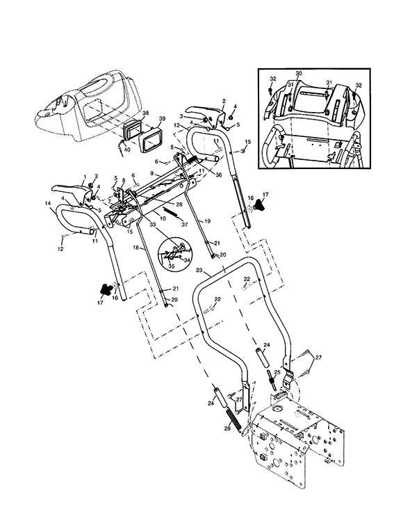 husqvarna st 230p parts diagram