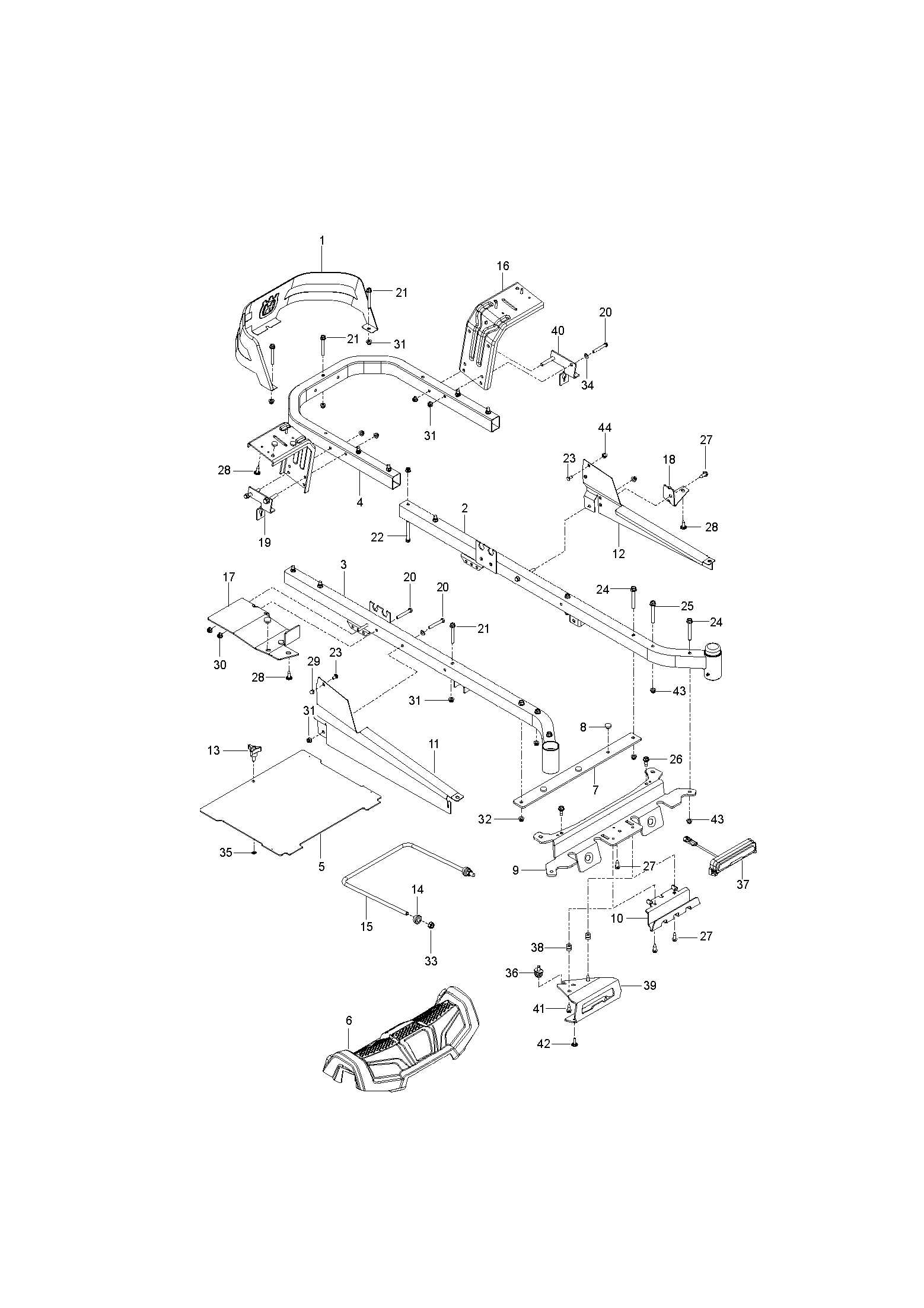 husqvarna z246 parts diagram