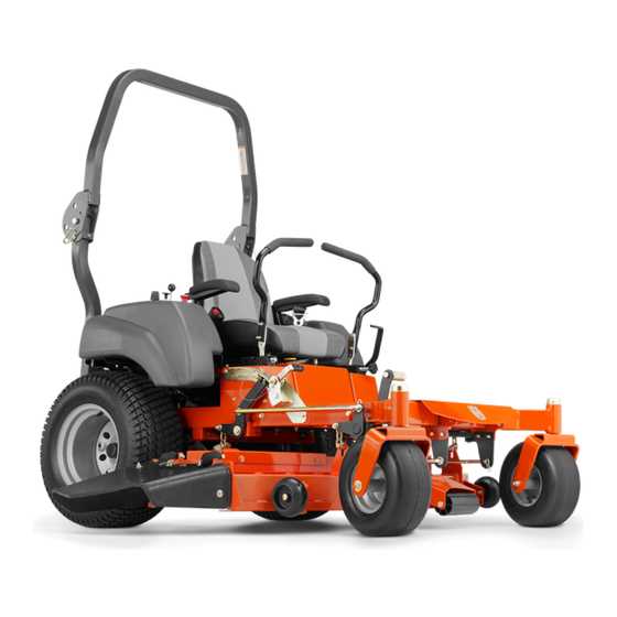 husqvarna zero turn mower parts diagram