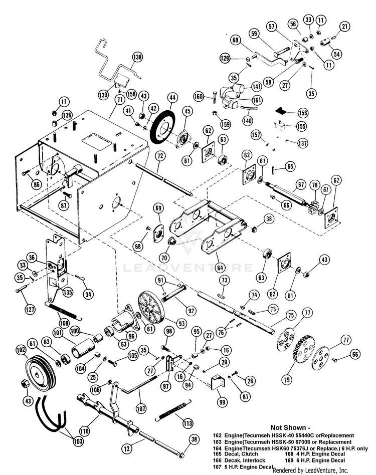 ariens lawn mower parts diagram