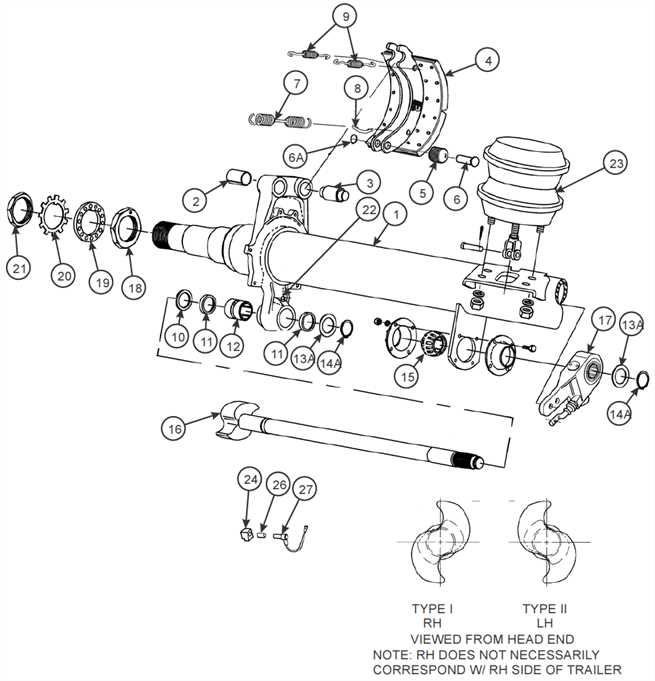 brake parts diagram