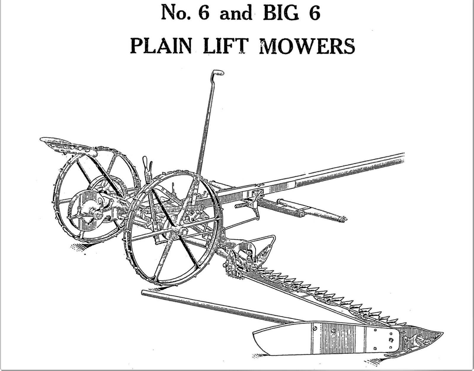 ih 100 sickle mower parts diagram