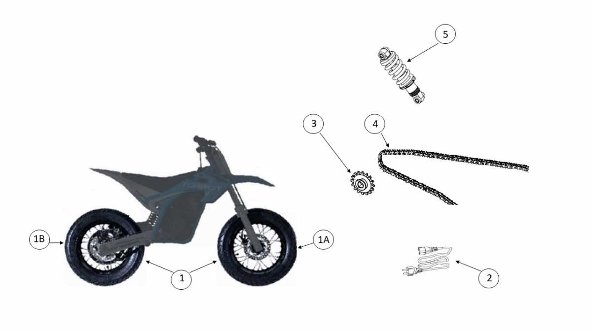 diagram dirt bike parts