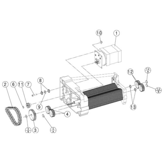 paper shredder parts diagram