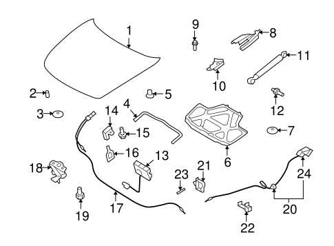 infiniti g37 parts diagram