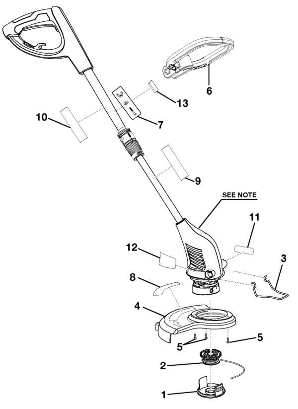 weed wacker parts diagrams