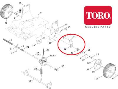 toro 20199 parts diagram