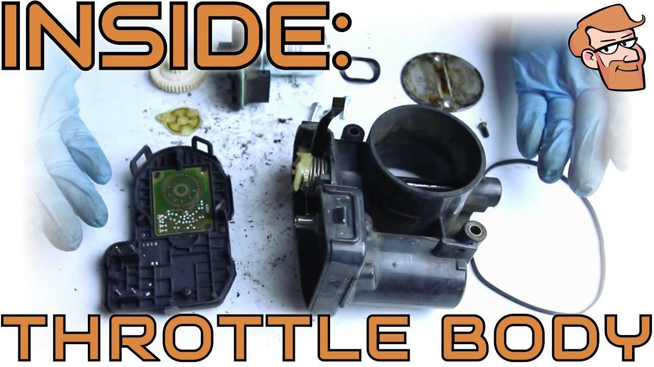 parts of a throttle body diagram