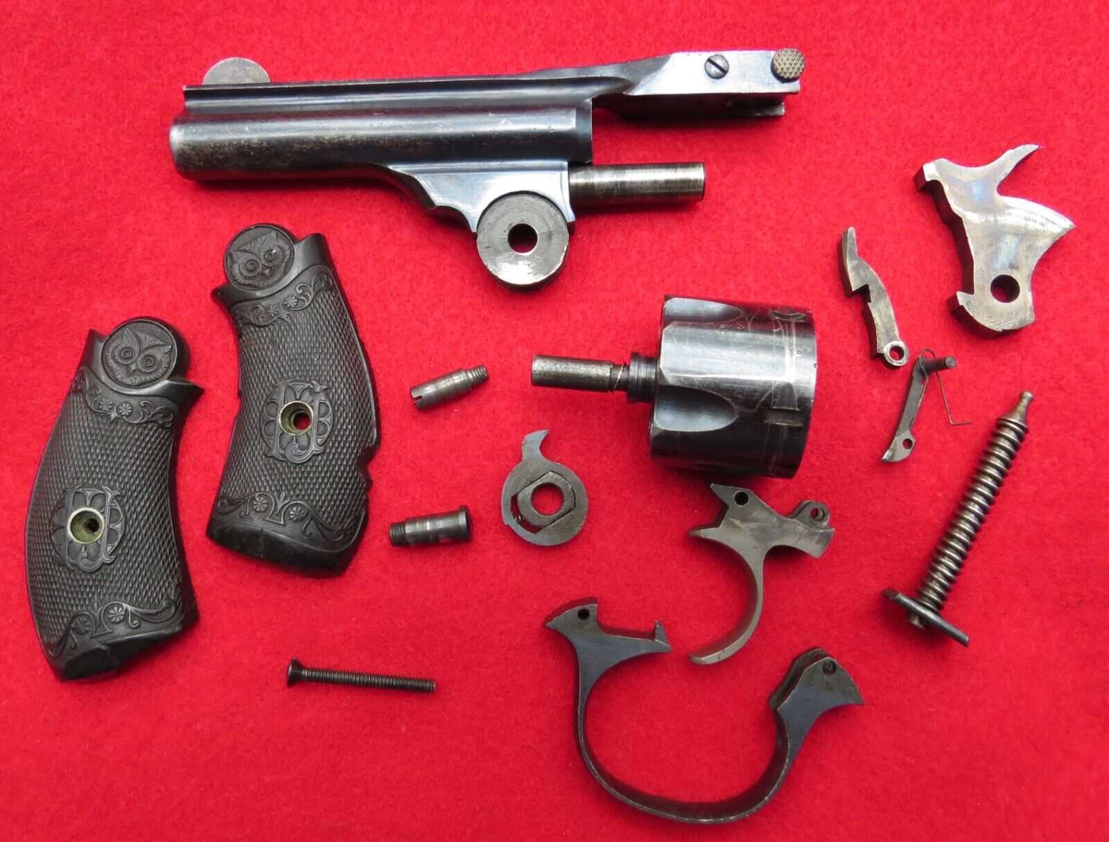iver johnson 32 revolver parts diagram