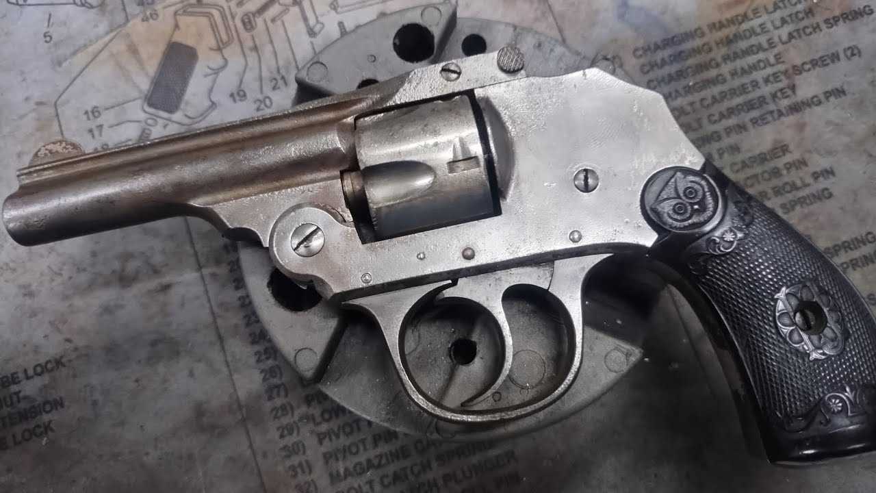 iver johnson 32 revolver parts diagram