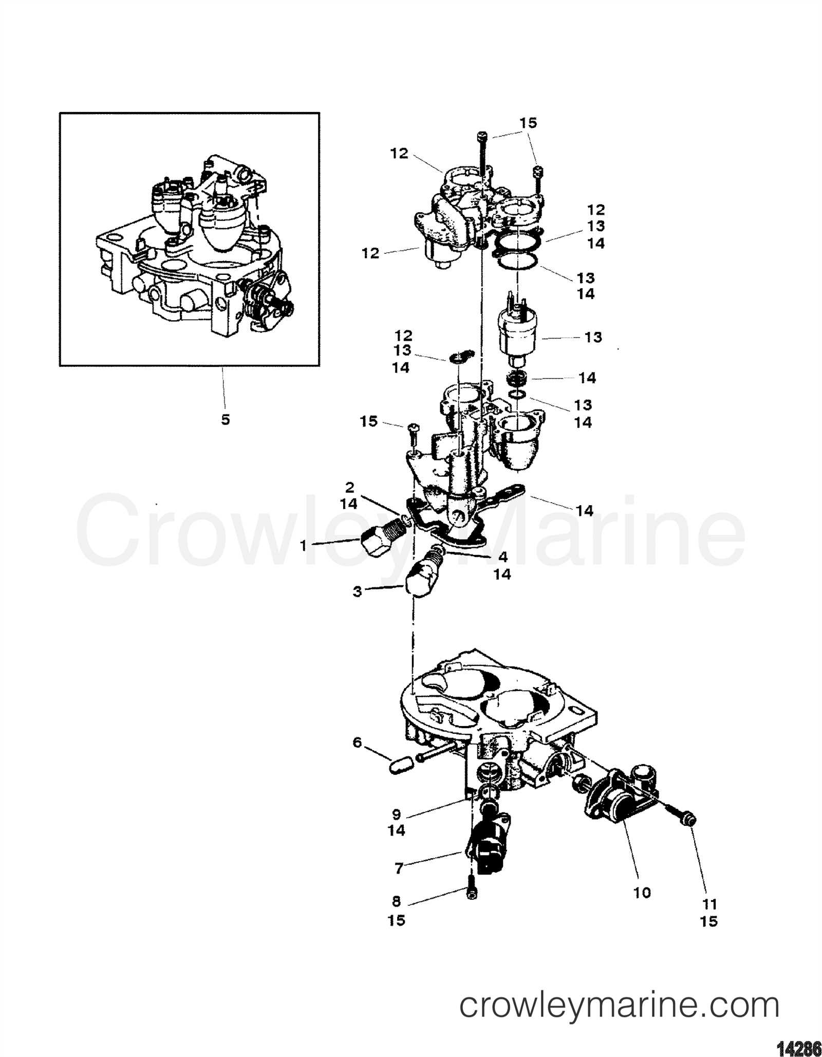 throttle body parts diagram