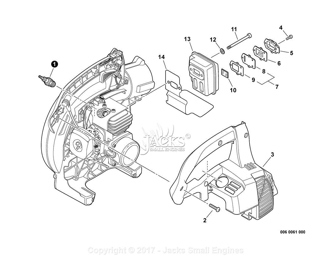 echo parts diagrams