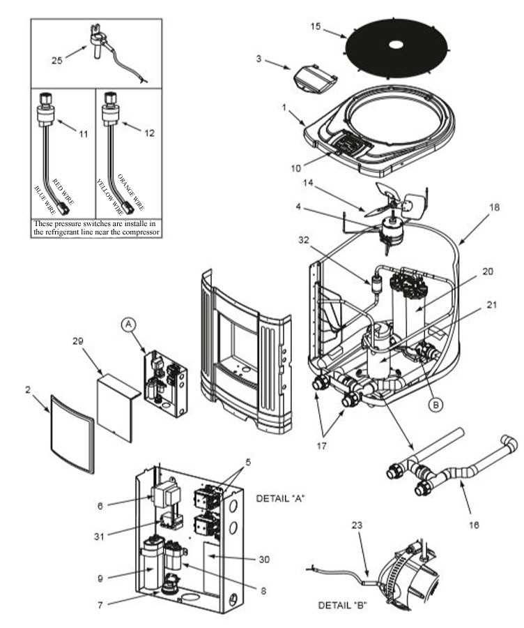 jandy filter parts diagram