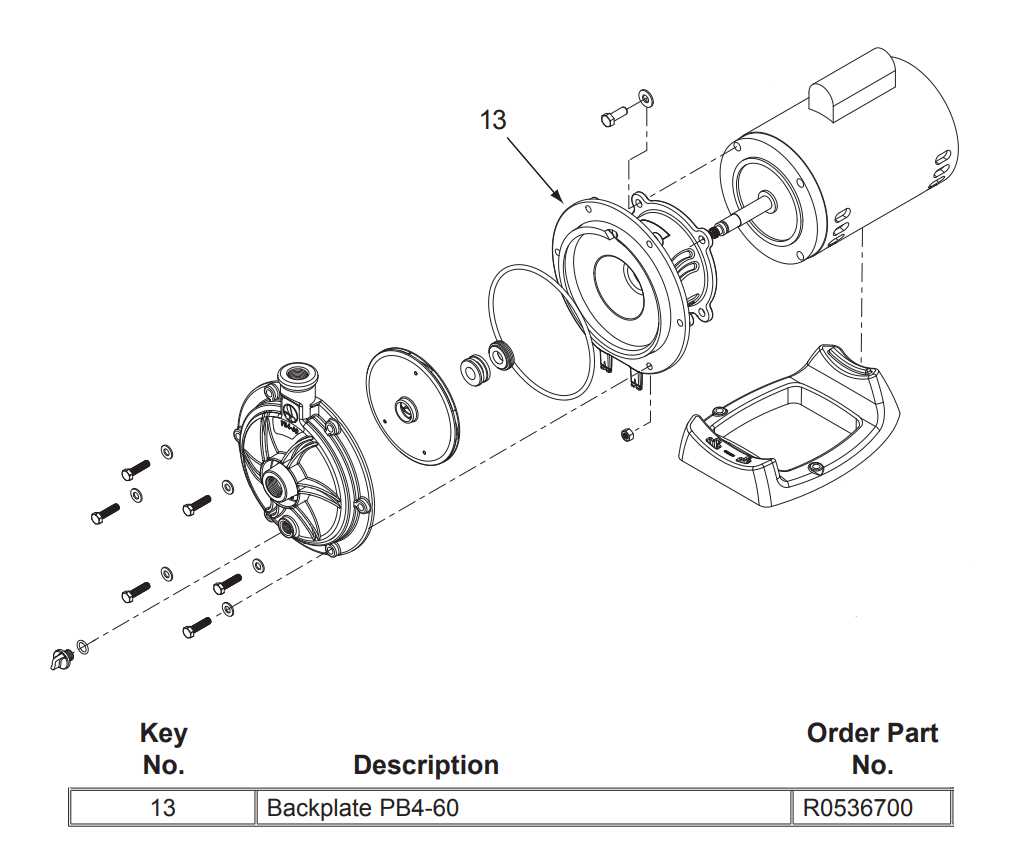 jandy pool pump parts diagram