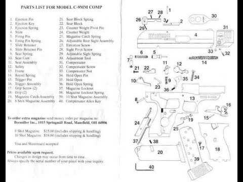 hi point jcp 40 parts diagram